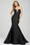 Strapless Deep Cut Sweetheart Mermaid Gown 31508