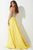 Crystal Beaded Deep Cut Sweetheart Bodice A Line Gown 33175