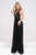 Halter Neck Open Back Lace Bodice Prom Dress JVN33922