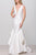V Neck Sleeveless Mermaid Evening Gown 37153