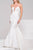 Strapless Deep Cut Sweetheart Long  Dress 40703