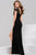 JVN43013 Lace Off-Shoulder Sheath Dress