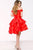 Stunning Hi-Low Off Shoulder Dress 45301