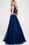 Embellished Bodice Two Piece Prom Ballgown JVN47919