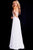 JVN50064 Embellished High Halter Illusion Gown
