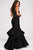 Sleeveless Sheer Embellished Neckline Mermaid Dress JVN50200