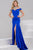 Off The Shoulder Fitted Mermaid Dress 50328