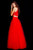 JVN50742 Two Piece Fitted Halter Gown