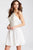 JVN53176 Embellished Halter Neck A-Line Dress