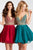 JVN53392 Embellished Chiffon A-line Dress