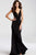 JVN54570 Sleeveless V-neck Evening Dress