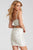 JVN55244 Two Piece Beaded Sheath Cocktail Dress