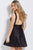 JVN55519 Fitted Bateau A-Line Cocktail Dress