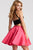 JVN57208 Two-Piece Fit and Flare Short Dress