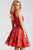 JVN58250 Two-Piece Sleeveless Short Dress