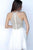 JVN62327 Beaded Halter Sheer A-line Homecoming Dress