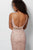 JVN62508 Embellished Deep V-beck Fitted Dress