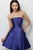 JVN62634 Strapless A-Line Cocktail Dress