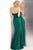 Jovani - Strapless Lace Sweetheart Long Trumpet Dress JVN62712  - 1 pc Emerald In Size 12 Available