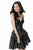 JVN62765 Sleeveless Lace V-neck A-line Dress