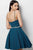 JVN62917 Embellished Sweetheart Shimmer Fabric A-line Dress