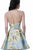 JVN63122 Sleeveless Floral Print A-line Dress