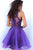 JVN63907 Beaded Appliqued A-Line Cocktail Dress