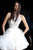 JVN64115 Embellished Halter Mesh A-line Dress