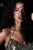 JVN64156 Short Sequined V-neck Fitted Dress