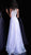 Jovani - JVN64157 Sleeveless Lace Embroidered Tulle Gown in Purple