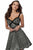 JVN64174 Lattice Sweetheart A-line Cocktail Dress