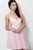 JVN65165 Fitted V-Neck Cocktail Dress
