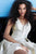 JVN65852 Short Deep V-neck A-line Cocktail Dress