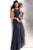 Jovani - JVN67097 Sleeveless Bateau Jersey Trumpet Dress in Black