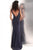 Jovani - JVN67097 Sleeveless Bateau Jersey Trumpet Dress in Black