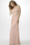 Ruched Sweetheart with Illusion Back Evening Dress  JVN93844