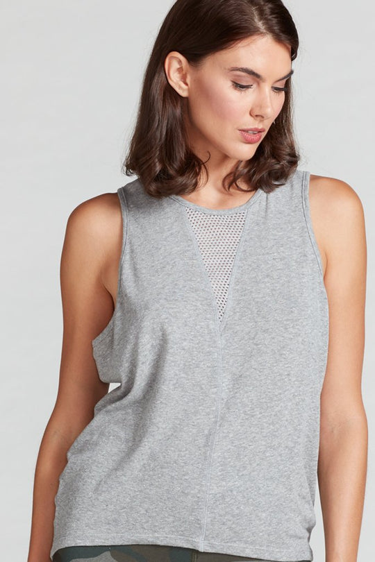 Jade Open Knit Tank