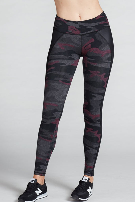 Jennifer Camo Legging- Pink