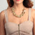 Jessica Simpson - Pleated Sweetheart Zip Front Dress JS2A3668 in Brown