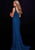59924 Fitted V-Neck Stretch Dress