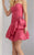 Janique - K-2500 Strapless Pleated Bubble Dress In Pink