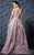 MNM Couture - K3567 Embroidered Off-Shoulder Pleated Ballgown in Pink