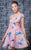 MNM Couture - K3586 Off-shoulder Embellished Cocktail Dress In Pink and Blue