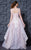 MNM Couture - K3624 Sequined and Embroidered Peplum A-line Dress in Pink