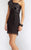 Janique - K-38S Sequined Oversized Ribbon Dress In Black