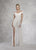 Janique - K6594 Off Shoulder Jumpsuit In White