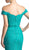 Cinderella Divine - Scalloped Off Shoulder Lace Evening Dress