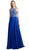 Embellished A-Line Evening Gown