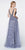 Cinderella Divine - Embroidered Plunging Neck Glitter Gown KC888
