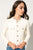 KENZIE White Leather Jacket | KENZIE Veste en cuir blanche
